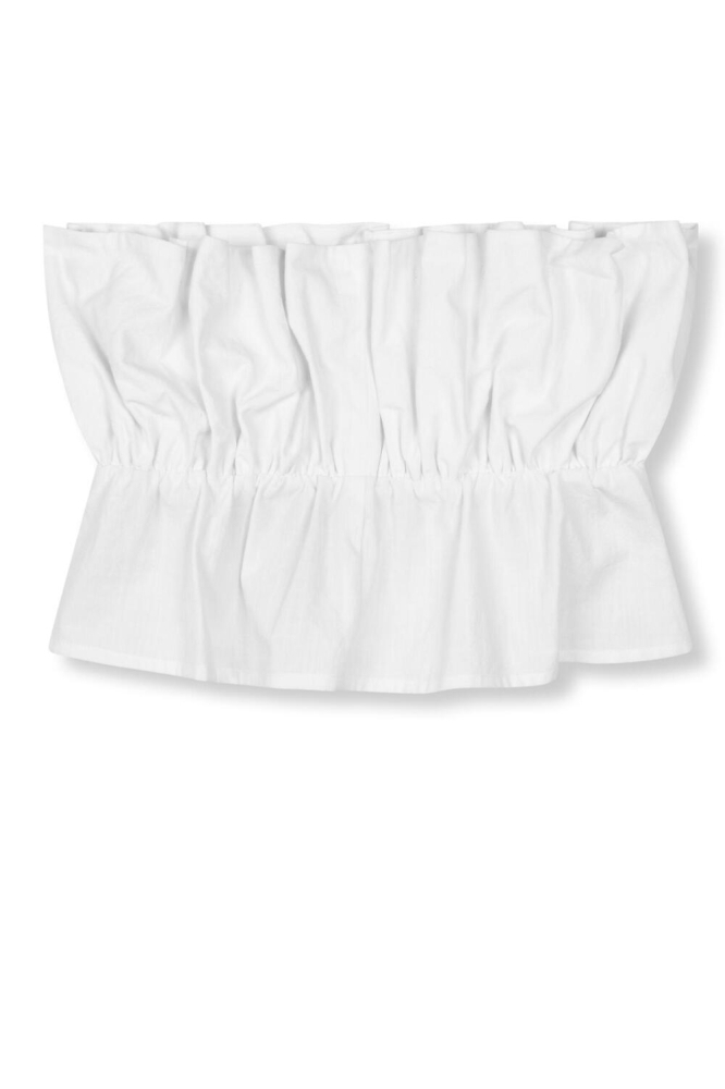 CROPTOP WITH VOLANT LIMA R2505841692 001 WHITE